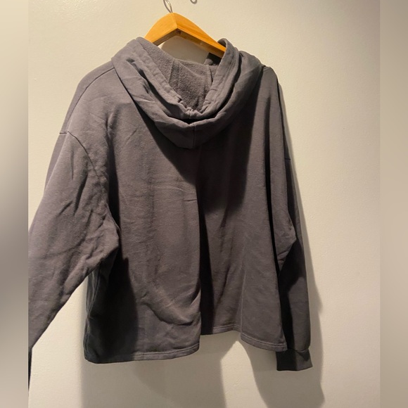 Vintage Concert Tees The Beatles Hoodie Sz XL Gray Hood Come Together Right Now - Picture 5 of 5